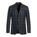 【送料無料】 ゼニア メンズ ジャケット&ブルゾン アウター Blazers Blue