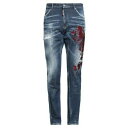 【送料無料】 ディースクエアード メンズ デニムパンツ ボトムス Jeans Blue