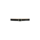 【送料無料】 マックイーン メンズ ベルト アクセサリー Belts Black