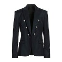 【送料無料】 バルマン メンズ ジャケット&ブルゾン アウター Blazers Blue