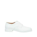 【送料無料】 マルタンマルジェラ メンズ ドレスシューズ シューズ Lace-up shoes White