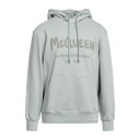 【送料無料】 マックイーン メンズ パーカー・スウェットシャツ アウター Sweatshirts Grey