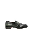 【送料無料】 サントーニ メンズ スリッポン・ローファー シューズ Loafers Green