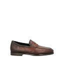 【送料無料】 サントーニ メンズ スリッポン・ローファー シューズ Loafers Brown