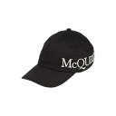 【送料無料】 マックイーン メンズ 帽子 アクセサリー Hats Black