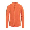 【送料無料】 エンアバンス メンズ カーディガン アウター Cardigans Orange