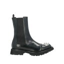 【送料無料】 マックイーン メンズ ブーツ シューズ Boots Black