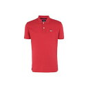 【送料無料】 ラ マルティーナ メンズ Tシャツ トップス Polo shirts Red(4)