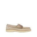 【送料無料】 サントーニ メンズ スリッポン・ローファー シューズ Loafers Beige(4)