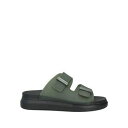 【送料無料】 マックイーン メンズ サンダル シューズ Sandals Green