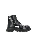 【送料無料】 マックイーン レディース ブーツ シューズ Ankle boots Black