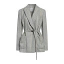 【送料無料】 イレブンティ レディース ジャケット&ブルゾン アウター Blazers Grey