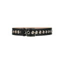 【送料無料】 マックイーン レディース ベルト アクセサリー Belts Black
