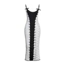 【送料無料】 ジャンバティスタ ヴァリ レディース ワンピース トップス Midi dresses Black