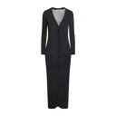 【送料無料】 ヴァレンティノ ガラヴァーニ レディース ワンピース トップス Midi dresses Black