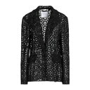 【送料無料】 モスキーノ レディース ジャケット&ブルゾン アウター Blazers Black