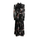 【送料無料】 アーデム レディース ワンピース トップス Midi dresses Black
