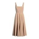 【送料無料】 エリー サーブ レディース ワンピース トップス Midi dresses Beige