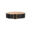 【送料無料】 マックイーン レディース ベルト アクセサリー Belts Black