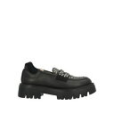 【送料無料】 ヌメロ ヴェントゥーノ レディース スリッポン・ローファー シューズ Loafers Black