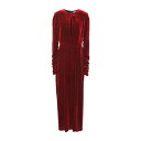 【送料無料】 ラケル?ジニス レディース ワンピース トップス Midi dresses Red