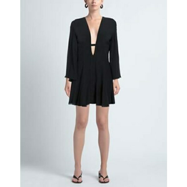 【送料無料】 ジョヴァンニ ベディン レディース ワンピース トップス Mini dresses Black