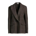【送料無料】 ボリオリ レディース ジャケット&ブルゾン アウター Blazers Brown