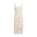【送料無料】 エリザベスフランキ レディース ワンピース トップス Midi dresses White