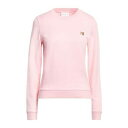 【送料無料】 メゾン キツネ レディース パーカー・スウェットシャツ アウター Sweatshirts Pink
