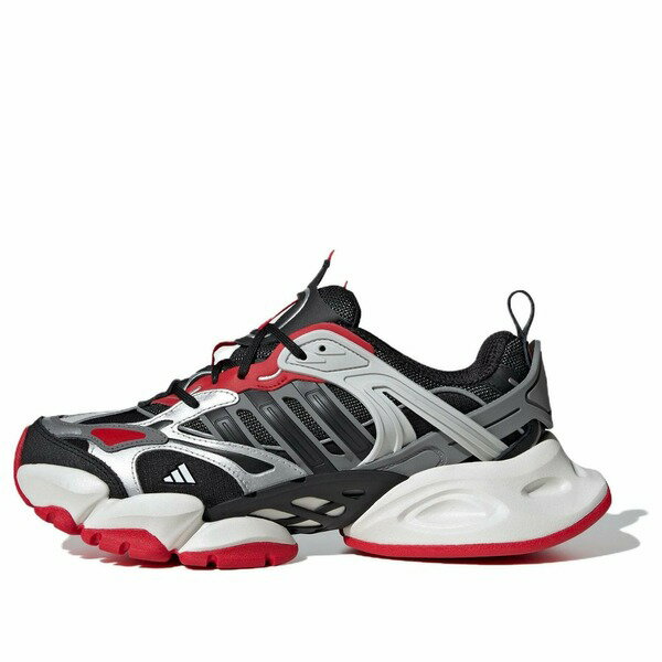 adidas アディダス メンズ スニーカー 【adidas XLG Runner Deluxe 'Black Silver Red' IH0615】 サイズ US_8(26.0cm)