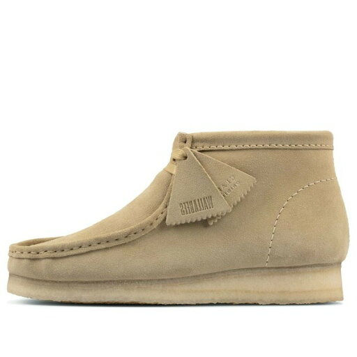 Clarks クラークス メンズ スニーカー 【Clarks Wallabee Boots 'Beige Suede' 261555167】 サイズ US_8.5(26.5cm) Clarks クラークス メンズ スニーカー 【Clarks Wallabee Boots 'Beige Suede' 261555167】 サイズ US_8.5(26.5cm)