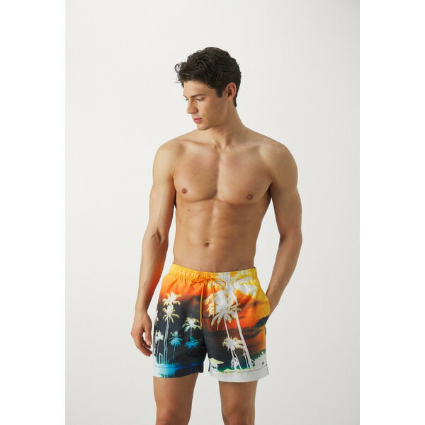 g~[ qtBK[ Y T_ V[Y DRAWSTRING - Swimming shorts - rich ochre