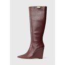 ツインセット レディース ブーツ シューズ Wedge boots - bordeaux