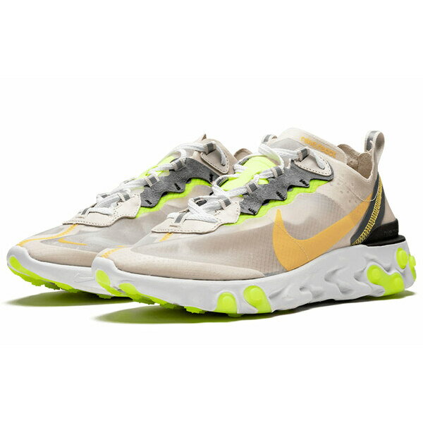 Nike ナイキ メンズ スニーカー Light Brown/Green/Orange 【Nike React Element 87 'Light Orewood' AQ1090-101】 サイズ US_7(25.0cm)