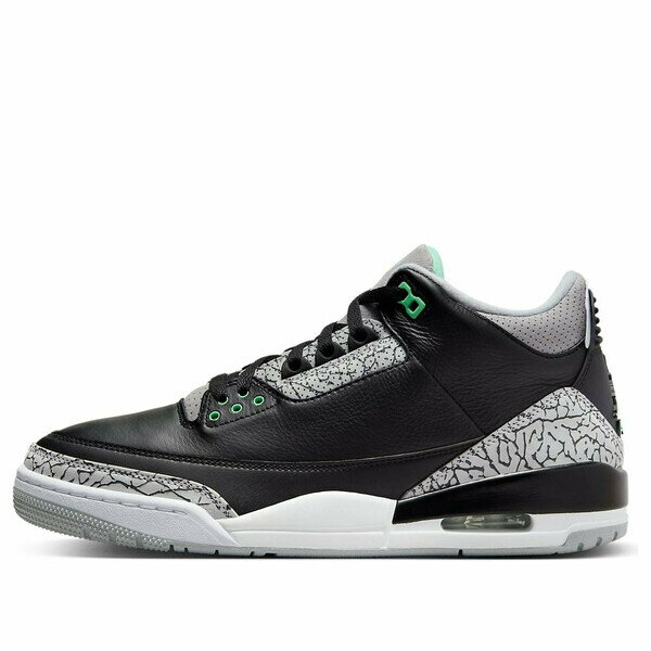 Air Jordan ジョーダン メンズ スニーカー Black/Green Glow/Wolf Grey/White 【Air Jordan 3 Retro 'Green Glow' CT8532-031】 サイズ US_8.5(26.5cm)