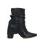 【送料無料】 マローニ レディース ブーツ シューズ Ankle boots Black