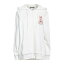 【送料無料】 モスキーノ レディース パーカー・スウェットシャツ アウター Sweatshirts White