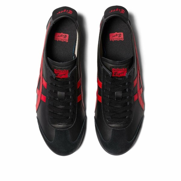 Onitsuka Tiger オニツカタイガー メンズ スニーカー 【Onitsuka Tiger Mexico 66 'Black Classic Red' 1183C102-004】 サイズ US_5(23.0cm)