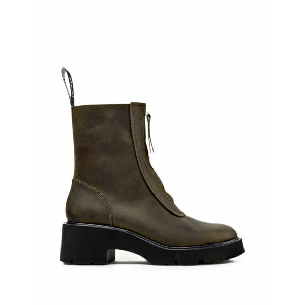 カンペール レディース ブーツ シューズ Milah zip-front ankle boots Green