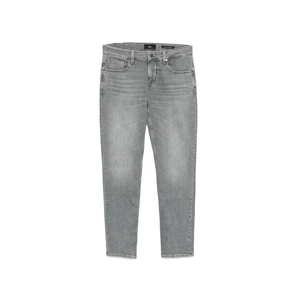 7フォーオールマンカインド メンズ デニムパンツ ボトムス Whiskering-effect jeans Grey