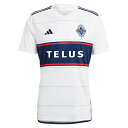 アディダス メンズ ユニフォーム トップス Pedro Vite Vancouver Whitecaps FC adidas 2023 Bloodlines Replica Player Jersey White