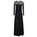 ラルフローレン レディース ワンピース トップス Ls Cn Gown-long Sleeve-gown Black