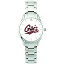 ジャーディン レディース 腕時計 アクセサリー Montana Grizzlies Women's Stainless Steel Bracelet Wristwatch -