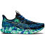 ASICS å  ˡ ASICS Noosa Tri 14  US_8.5(26.5cm) Black Green Blue