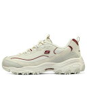 Skechers スケッチャーズ レディース スニーカー Beige/Burgundy 【(WMNS) Skechers DLITES 1.0 'Beige B...