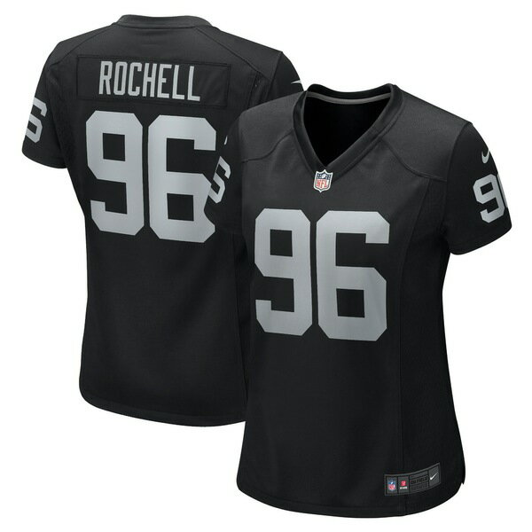 iCL fB[X jtH[ gbvX Isaac Rochell Las Vegas Raiders Nike Women's Team Game Jersey Black