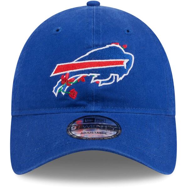 ニューエラ レディース 帽子 アクセサリー Buffalo Bills New Era Women's Game Day Flower 9TWENTY Adjustable Hat Royal