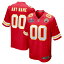 ナイキ メンズ ユニフォーム トップス Kansas City Chiefs Nike Super Bowl LVIII Patch Custom Game Jersey Red