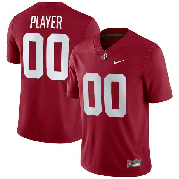 楽天astyナイキ メンズ ユニフォーム トップス Alabama Crimson Tide Nike PickAPlayer NIL Replica Football Jersey Crimson