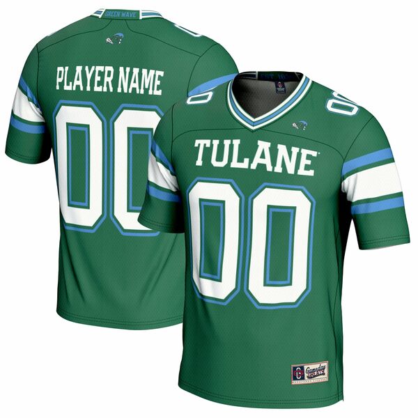 ǥ졼  ˥ե ȥåץ Tulane Green Wave GameDay Greats NIL PickAPlayer Football Jersey Green